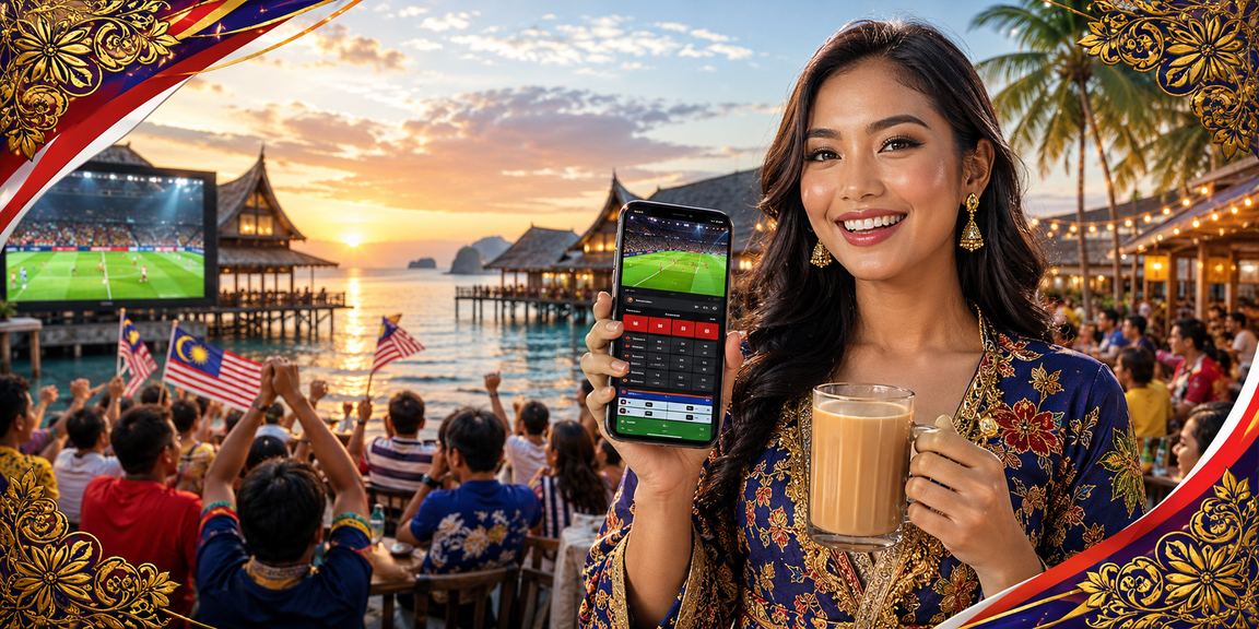 A mobile casino player in Terengganu using a batik-inspired online platform